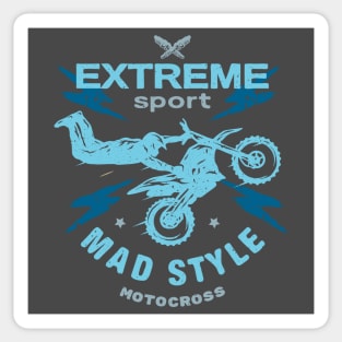 Mad style moto Sticker